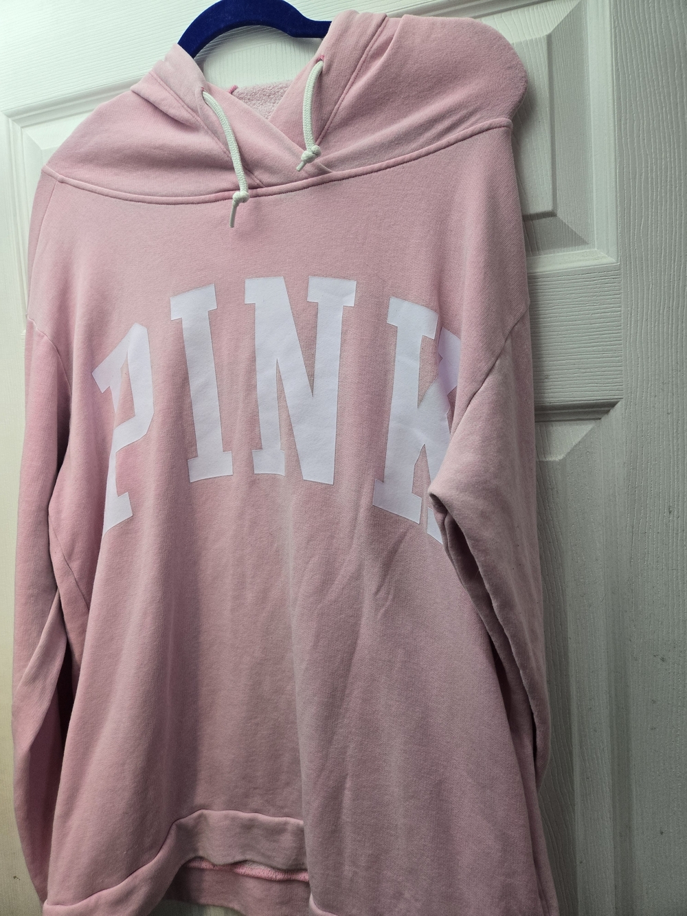 Victoria's Secret PINK Light Pink Relaxed Fit Hoodie